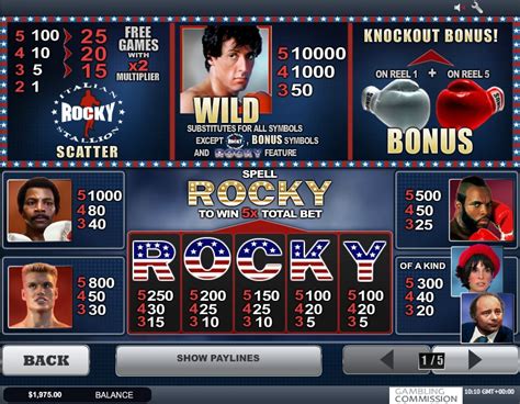 free rocky slots.